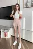 Летняя высокая талия Широкие ноги Шорты для женщин Корейский короткий сплошной нерегулярной юбке A-Line Брюки для женщин 210507