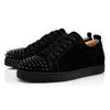 Christians Louboutins red bottoms mens shoes Womens Fashion Sneakers Designer Shoes Low Black White Cut Leather Splike tripler【code ：L】Loafers Vintage Plate-forme Luxury Trainers