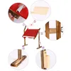 Creativo regolabile in legno massello punto croce rack supporto in legno telaio da ricamo desktop strumento cinese nozioni di cucito strumenti