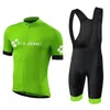 Racing Sets 2021 Cube Zomer Fietsen Jersey Ademend MTB Fietskleding Mountain Men Bike Draag kleding