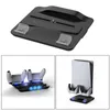 Game Controllers & Joysticks Controller Charger With Cooling Fan Dual USB Fast Charging Docking Station Stand For PS 5