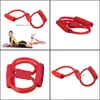 Equipamentos de resistência Suprimentos Esportes Outdoors Resistance Bandas 8 Faixa de Fitness com Handles Pure Barre Workout Braçadeira e Shoder Stretch