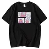 T-shirt da uomo T-shirt da uomo oversize traspiranti per ragazza Primavera Estate T-shirt a maniche regolari con abbigliamento stampato super adorabile