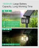 BlitzWolf®BW-OLT5 RGB+Warm White Solar Lawn Light Landscape Lamp IP44 Waterproof Dual Lighting Mode Garden Holiday Christmas Decorations Lights