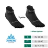 Meias Toe Socks CoolSpec Run Lightweight Noshow Blister Prevenção Cinco Dedos Correndo Basquete Yoga Meias Homens 210727