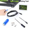 Riskcykel Intern kabeldirigeringsverktyg Kit för MTB Road Bike Carbon Frame Shift Hydraulisk Wire Shifter Guide Install Tool Set