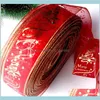 Wrap Event Festive Party Supplies Home Garden Gift Wrapping 6Dot3X200Cmroll Red And Gold Print Christmas Tree Decoration Ribbon Drop D