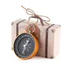 Wedding Favors and Gifts Candy Box with Travel Compass Souvenirs for Guests Party DIY Decoration Accessories