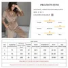 Women's Sleepwear Khaki Spring Robe Set With Sash Warm Knitted Long Sleeve Women Velvet Pajamas Pants Nightwear 2021 Pajama
