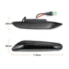 Auto LED Blinker Licht Rauch Objektiv Dynamische Fließende Seite Marker Lichter Blinker Lampe für BMW E90 E91 E92 E93 e60 E87 E82 E36 E61 X4036542