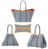 Evening Bags Neoprene Beach Bag Multipurpose Large Capacity Sporty Qiuck-Drying Expandable Tote Shoulder Luxury Summer Women's #5297