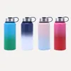 Mugs 32oz/1000ml Reusable Tumblers Stainless Steel Car Cups Vacuum Insulated Double Wall Water Bottle Thermal Sublimation Space Cup ZL0401