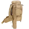 Scione Outdoor Waterdicht Military Rugzak Pack Rugzak Camping Bergbeklimmen Outdoor Sport Canvas Bucket Bag Shoulder Q0721