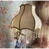 Lamp Covers & Shades Medicci Home Antique Octagonal Royal Bell Shade European Floral Jacquard Cloth Retro Decorative For Living Room