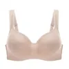 Kvinnors Full Figur Sida Stöd Kontur Smooth Underwire Balconette T-Shirt Bra Plus Storlek 210623