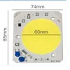 Light Pärlor 1/PSC High Voltage Free Drive Lamp Cob Chip 30W 40W 50W Input Smart IC 110V ROLANDLIGHT Integrerad källa