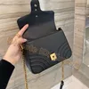 2021 luxurys designers bolsas bolsas de moda amor coração v onda padrão de onda saco de ombro cadeias handbags flap bolsa de bolsa de corpo de bolsa de bolsa de couro