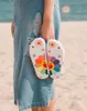 여름 플러스 귀여운 태양 꽃 슬리퍼 안티 슬립 캐주얼 실내 및 야외 해변 신발 여성과 남자