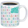 Skrzyżowanie zwierząt Horyzonty 11oz Cute White Ceramic Coffee Herbata Mleko Puchar Kubki 210804