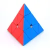 Moyu Meilong M Magnetyczny Pyramid Cube 3x3x3 Pyramid Magic Cube 3x3 Speed ​​Puzzle Cube Magnes Cubo Magico