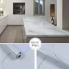 Wallpapers Thickened Kitchen Waterproof Oil Proof Tile Marble Wallpaper Cabinet Desktop Wall Papers Home Decor Self Adhesive Y23