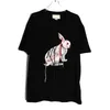 Bear designer de alta qualidade t-shirt homens mulheres cordeiro casual tees manga curta hip hop tops tee punk impressão bordado letra verão skate moda tamanho grande tamanho