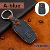 Genuine Leather Car Key Cover For Camry Prius Corolla C-HR CHR RAV4 Avalon Land Cruiser Prado 2018 2019 2020 Remote Fob