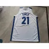 0098rare Basketball Jersey Hommes Jeunes femmes Vintage tigres Larry Finch blanc Taille S-5XL personnalisé n'importe quel nom ou numéro