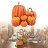 7 pièces citrouilles artificielles assorties fausse citrouille de Simulation pour Halloween fête de Thanksgiving décoration de la maison 210925
