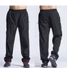 الرجال الرياضية sweatpants outdoors بسرعة الجافة تنفس تنفس عارضة ممارسة السراويل خارج ركض بنطلون للرجال L-3XL SH190825