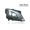 Auto Turn Signal Head Light voor Benz Vito 260 LED DRL High Beam Hoek Eye Auto Accessoires Lamp 2015-2019