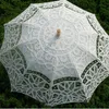 Guarda-chuvas lace puro algodão bordado guarda-chuva guarda-chuva parasol decoração de dama de honra #