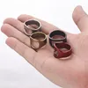 22MM Portable Mini Ring Beer Bottle Opener Stainless Steel Finger Ring-shape Bottle Beers Cap Opening Remover Kitchen Bar Tools