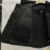 Gilet da uomo 2021FW Gilet antivento caldo senza piumino senza maniche Cappotti esterni comodi da donna con distintivo 3D all'ingrosso