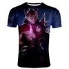 LOL 3D Gedruckt T-shirt Spiel Stil Männer Frauen Casual Oansatz Streetwear Kurzarm T-shirt league of legends Unisex Hip-Hop-shirt X0621