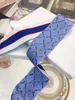 Todo clásico bolso de mano de seda bufanda diademas mujer letra flor bandas para el cabello de grado superior 8x120 cm sin caja con etiquetas 5890294