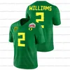 Oregon Ducks Jersey 2021 Alamo Bowl NCAA College Fotboll Beställnings- CJ Verdell Kaymon Thibodeaux Travis Dye Noah Sewell Devon Williams Anthony Brown Jacob Breeland