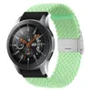 20mm 22mm Pleciony Nylon Pasek dla Samsung Galaxy Watch 3 46mm 42mm Active 2 Gear S3 Bransoletka Huawei GT2 Amazffit