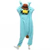 Unisex Perry Photos Costumes The Monster Cosplay Pajamas大人パジャマ動物眠生ジャンプスーツY0913