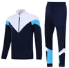 2021 Herren Fußball Trainingsanzug Full Zip Jacke Hoodie 20 21 Football Training Anzug Jogging Surveetement de Foot Chandal de Futbol