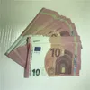 100шт/сет -розыгрыш Money Money Prop Euros Toy Ticket Euro Euro Bill Currency Party Fake Money Kids Gift Билеты283K