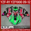 Kit bodywork per Yamaha YZF-R1 YZF R1 1000 cc YZF-1000 09-12 BODY 92NO.127 YZF1000 YZF R 1 2009 2010 2011 2012 1000CC YZFR1 09 10 11 12 Fiducia da moto Squalo