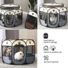 Portable Folding Pet Tent Dog House High Quality Durable Fence For Cats Large Outdoor Cage Playpen Cat 210924
