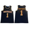 Michigan Wolverines College Basketball maillots Université 2021 College Basketball porter yakuda boutique en ligne locale Drop Acce7648295