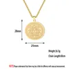 Dainty Mythology Medusa Gorgon Necklace women Men Antional Greek Symbol JewelryステンレススチールPagan Necklace Gift4w43