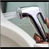 Aessory Set Aessories Bath Home & Gardenabs Handheld Toilet Bathroom Bidet Sprayer Shower Head Water Nozzle Spray Sprinkler L23 Drop Delivery