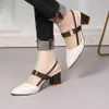 2020 frauen Sandalen frauen Sommer Neue Spitzen Chunky High Heels Sandalen Große Größe frauen Mode Frau Schuhe für frauen Sandalen