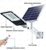 Upgrade Solar Redar Sensor Straßenlaterne LED Wandleuchte 20/ 40/70/ 100/ 200W 5630SMD Beleuchtung Farola Lichter mit Fernbedienung und Mast
