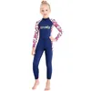 Kids Diving Suit Neoprenes Wetsuit Children for Keep Warm One-piece Wetsuits Uv Protection Swimwear