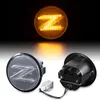 Światła awaryjne 2 szt. Dynamiczny bursztynowy znacznik boczny Turn Signal sekwencyjny migacz diody samochodowe Led dla 370Z 2009 2010 2011 2012 2013 2014 2021